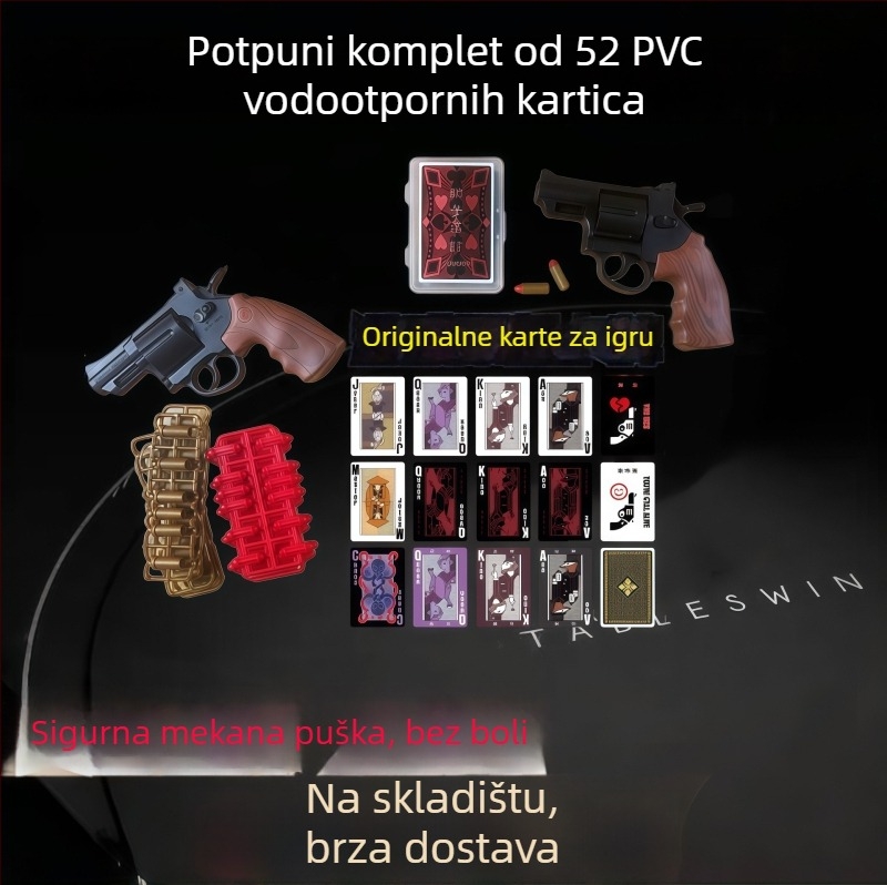Karte za društvenu igru Liar Bar – ABS plastika, 14+ godina, razvijaju emocije, vid, intelektualni razvoj i koordinaciju ruka-oko