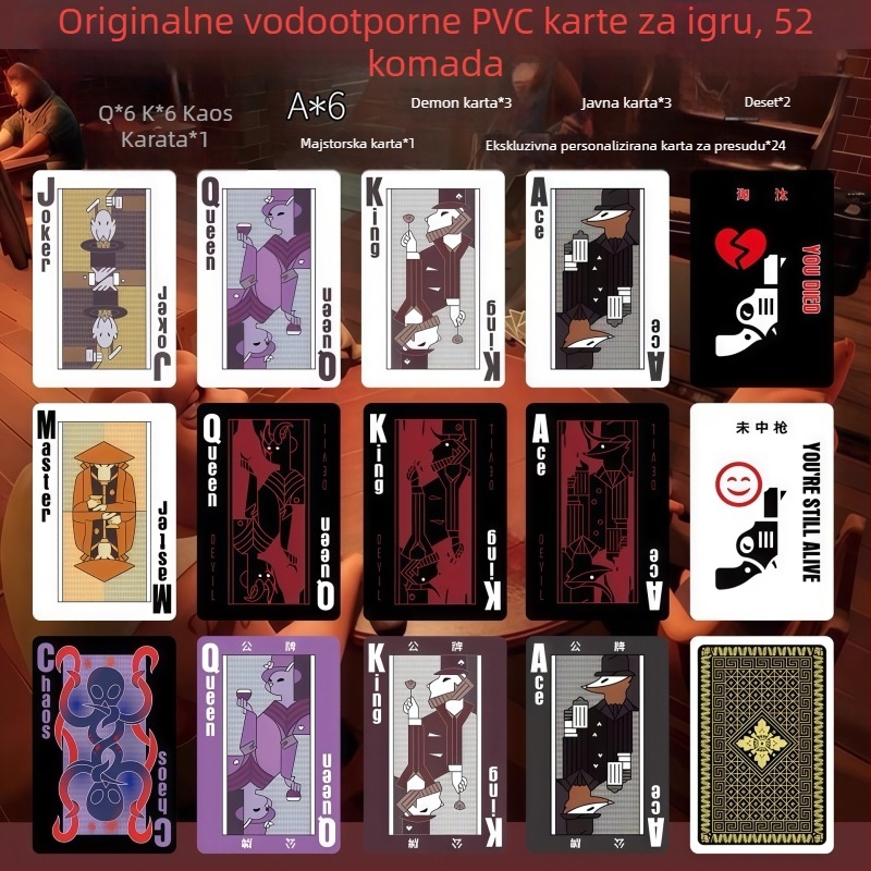 Karte za društvenu igru Liar Bar – ABS plastika, 14+ godina, razvijaju emocije, vid, intelektualni razvoj i koordinaciju ruka-oko