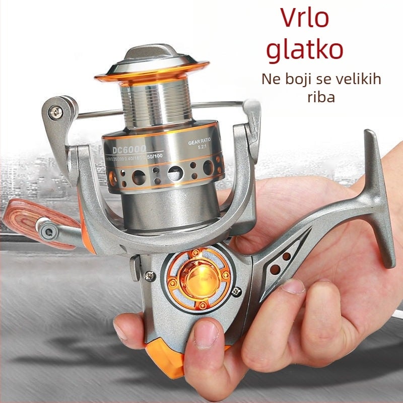 MakarA za ribolov, tip fly wheel, opća marka; bez licenciranih privatnih marki.