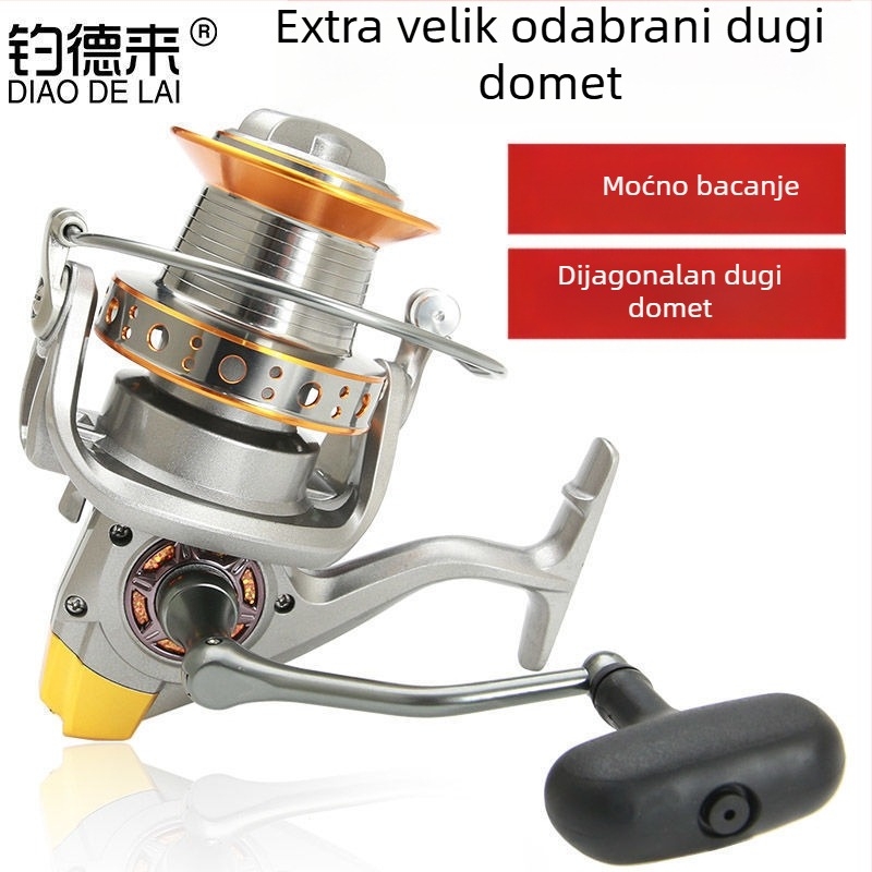 MakarA za ribolov, tip fly wheel, opća marka; bez licenciranih privatnih marki.