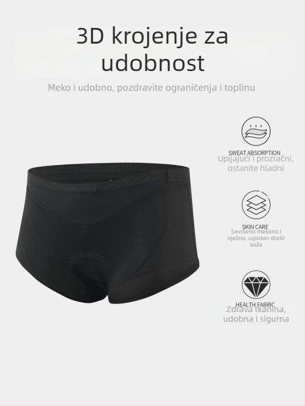 XINTOWN ženske biciklističke šorceve, prozračne i upijaju vlagu, materijal: kemijska vlakna, za proljetnu vožnju