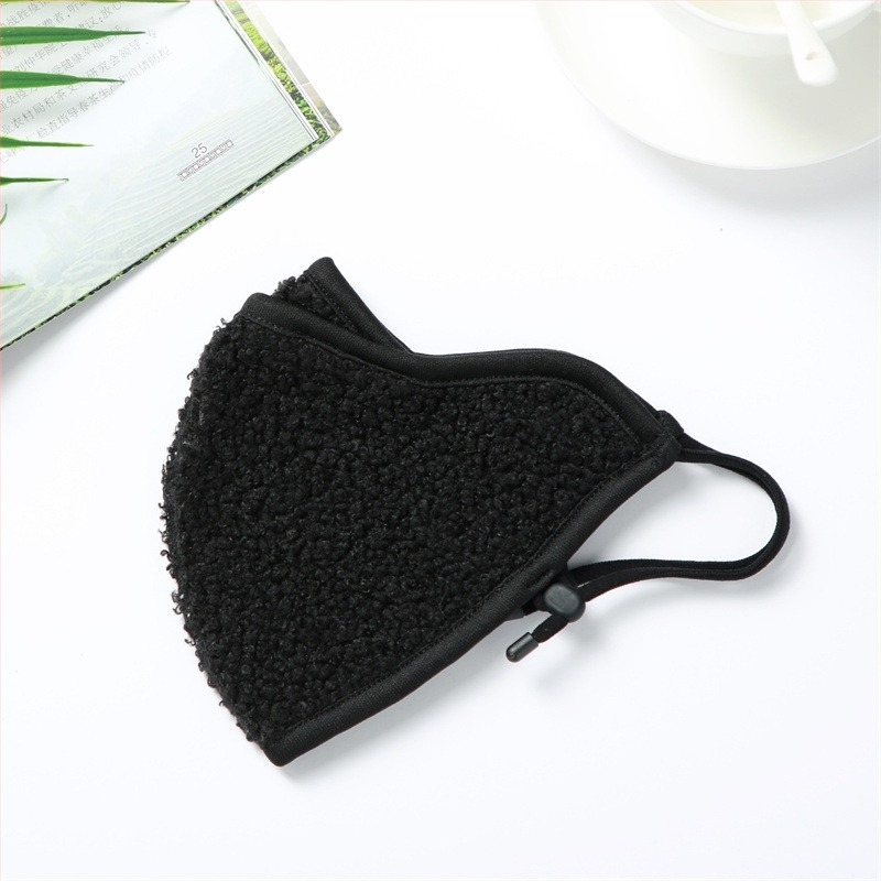 Jesensko-zimska topla maska za uši, vanjski poliester i mekani pamuk, šivana konstrukcija, zaštita od prašine.