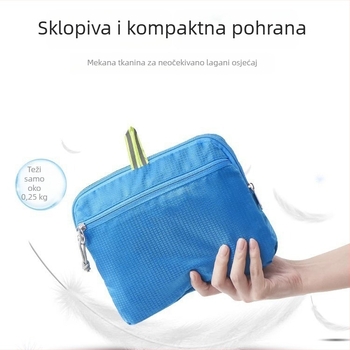 Unisex sklopivi lagani ruksak 20–35L, za outdoor aktivnosti poput planinarenja i vožnje bicikla, džep za 10-inčni prijenosnik