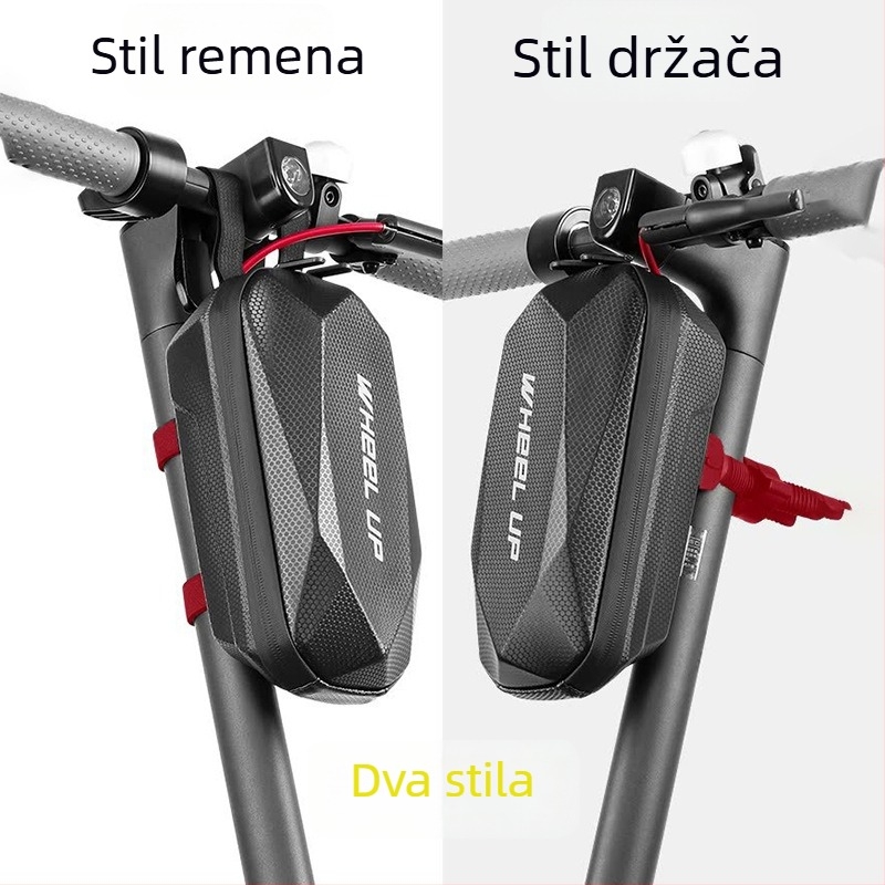 Torba za upravljač bicikla EVA, 3L, vodootporna, brzo rastavljanje, marka WHEEL UP