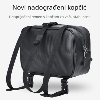 Torba za električni bicikl s bočnim pretincima i stražnjim visećim pretincom, univerzalne velike kapacitete