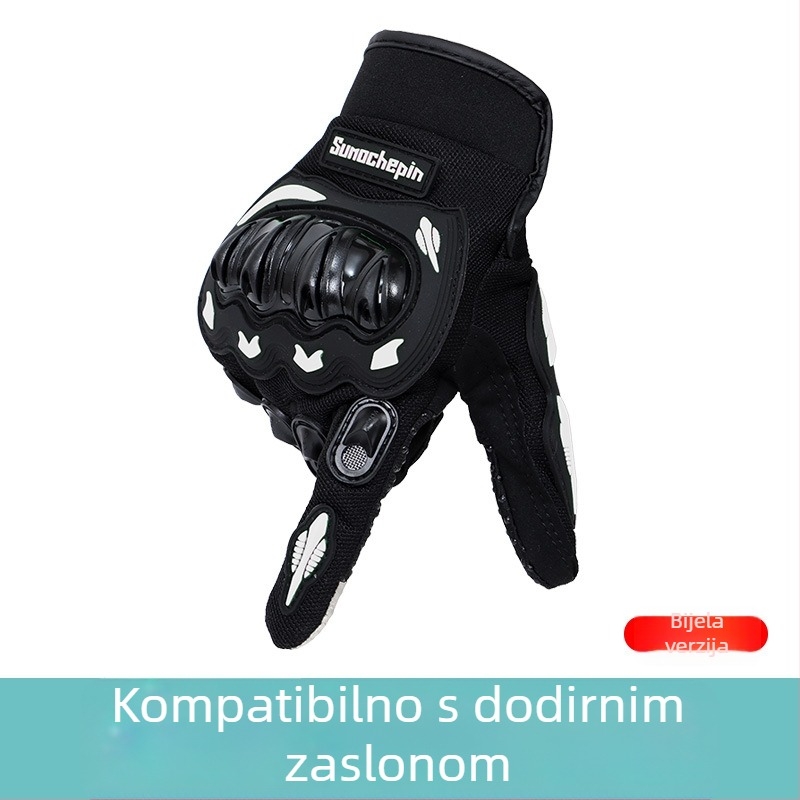 Nylon rukavice za biciklizam, unisex, dugi kroj, tanki, za gradske vožnje i biciklizam