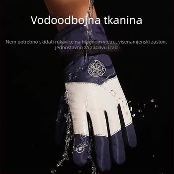 Zimske rukavice za skijanje, za vanjsku vožnju bicikla, protuklizne, otporne na vjetar, tople i vodoodbojne