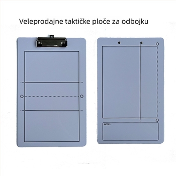 PVC taktička ploča za sport, pogodna za stolni tenis, golf, bilijar, odbojka i atletiku, s otisnutim logotipom, 40 komada po kutiji