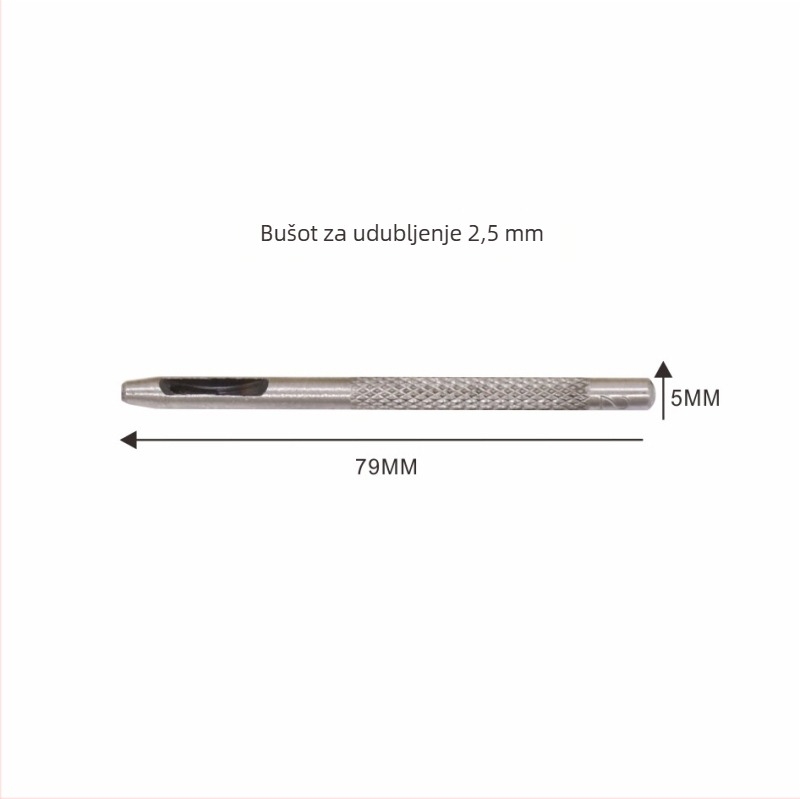 Špikovani vijak s konusnom glavom, legura, baza vijka, za kapute, cipele, šešire, pojaseve i torbe