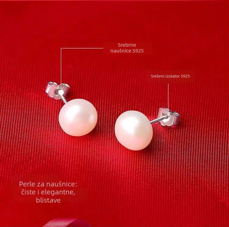 Colier s bisernih perli i privjeskom od legure (Brand: Xinjue Jewelry; Lanac: lanac od bisernih perli; Materijal: perla; Privjesak: legura; Stil: jednostavno)