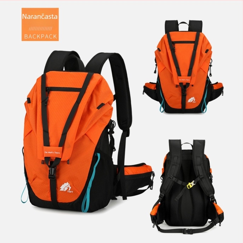 Unisex nylon ruksak za sport s jastučićnim ramenskim remenima za vanjske sportove