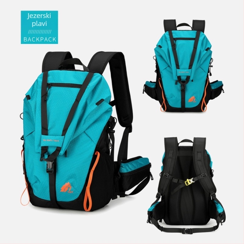 Unisex nylon ruksak za sport s jastučićnim ramenskim remenima za vanjske sportove