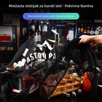 Stolna navlaka za KTV noćne klubove — zaštita od prašine, barska navlaka, podrška logotipa