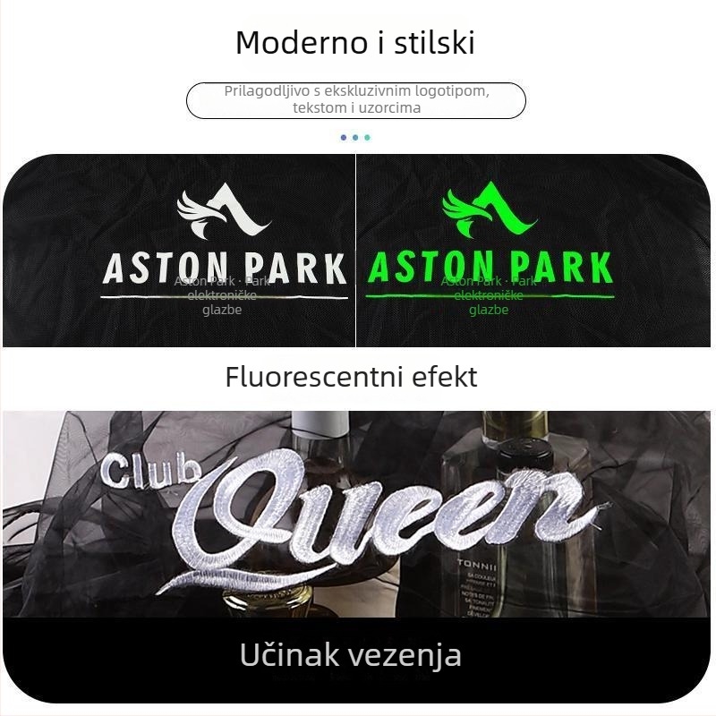 Stolna navlaka za KTV noćne klubove — zaštita od prašine, barska navlaka, podrška logotipa