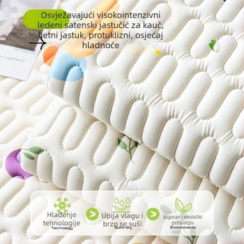 Jastuk za kauč od ledene svile, uzorak slatkih životinja, pogodna kutna sofa, jednostavan stil, tip jastuka (leden svile; uzorak slatkih životinja; kutna sofa; jednostavan stil)