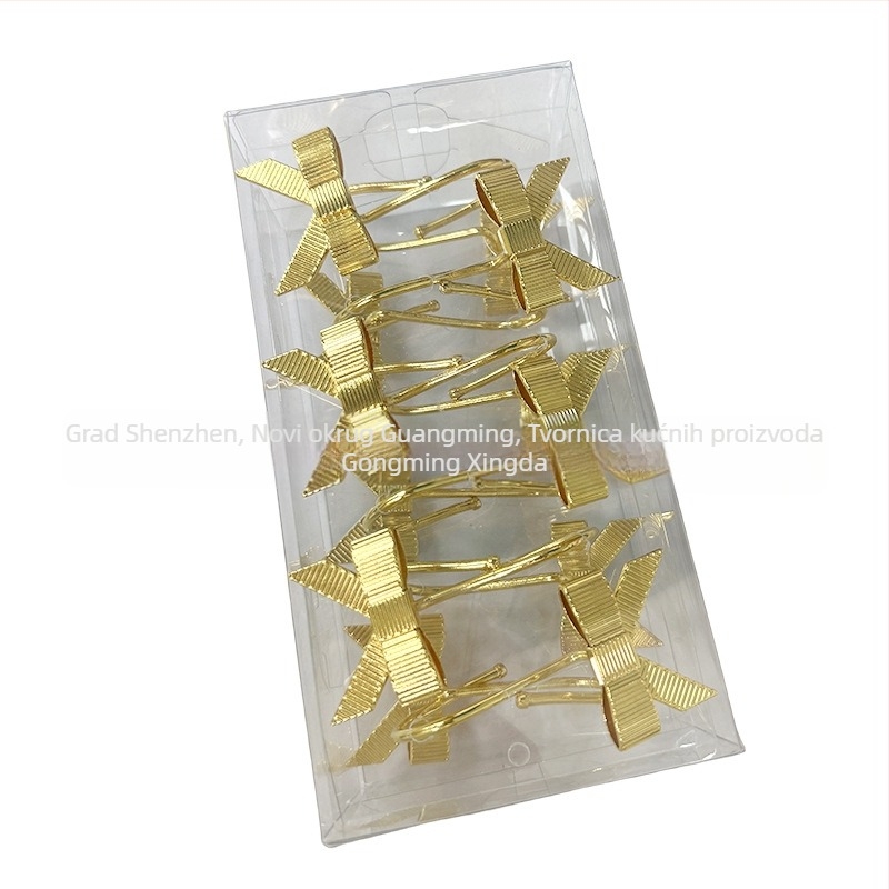 Kuka za zavjesu za tuš iz cinkovog legura, dekorativna, jednostruka kuka Nordic stil, 12 komada