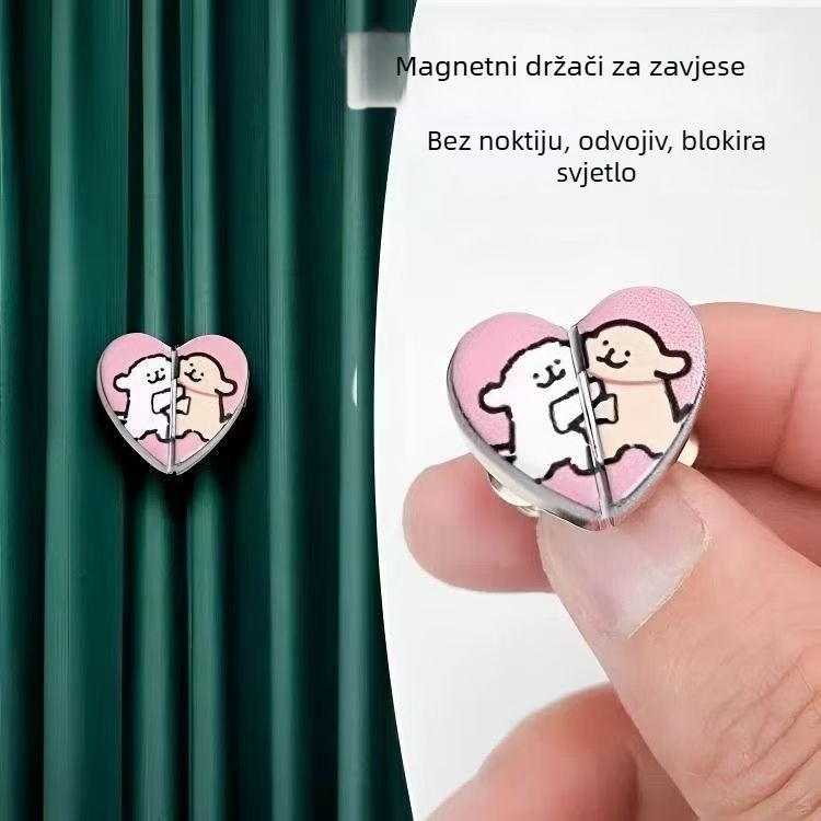 Kuka za zavjese – legura, crtani stil, bez prilagodbe