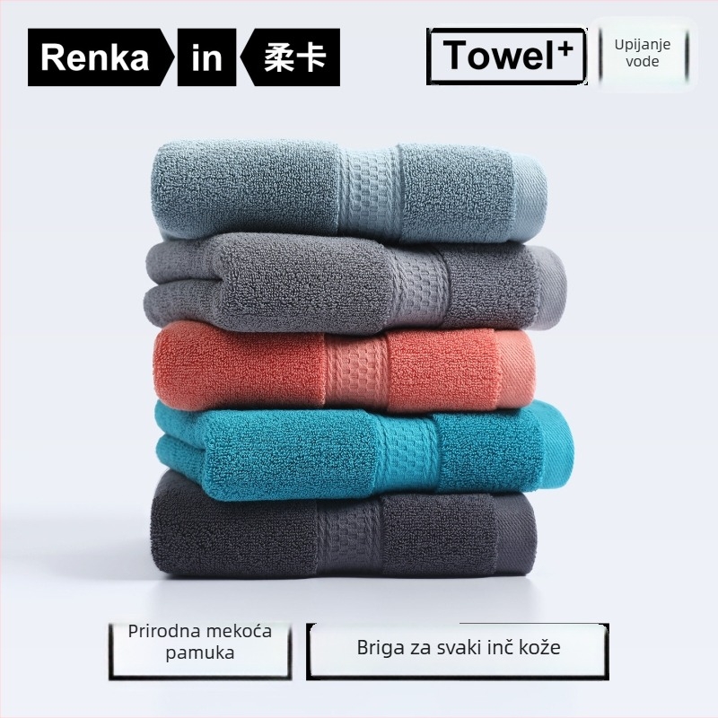 Krpa za lice od 100% pamuka, 120–140 g, Plain Weave, 32 Count vlakna