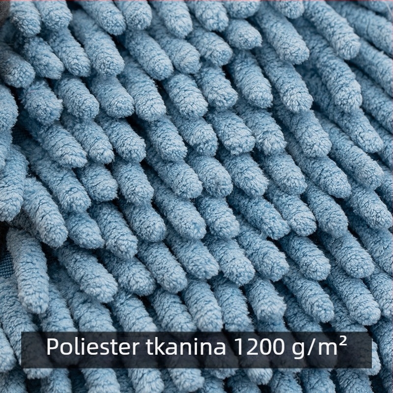 Chenille ručni ručnik plišani zeko - izšiveno, prilagodljivo, 170–200 g, 19 vlakana