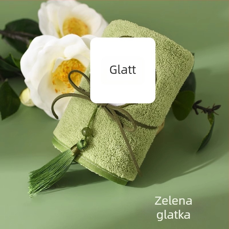 Ručnik s resicama od koralnog flisa, 150d, 80–100 g, vezenje i obična tkanina, prilagodba