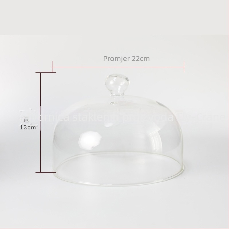 Poklopac za mikrovalnu pećnicu za hranu, toplovodootporno staklo, višenamjenski, izolacija i zaštita od prašine, prilagodljiv prema crtežima (toploto otpornog stakla; višenamjenski; izolacija; zaštita od prašine; prilagodljiv)