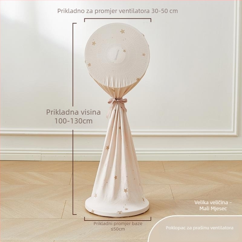 Univerzalna navlaka za zaštitu od prašine za stojeće i stolne ventilatore