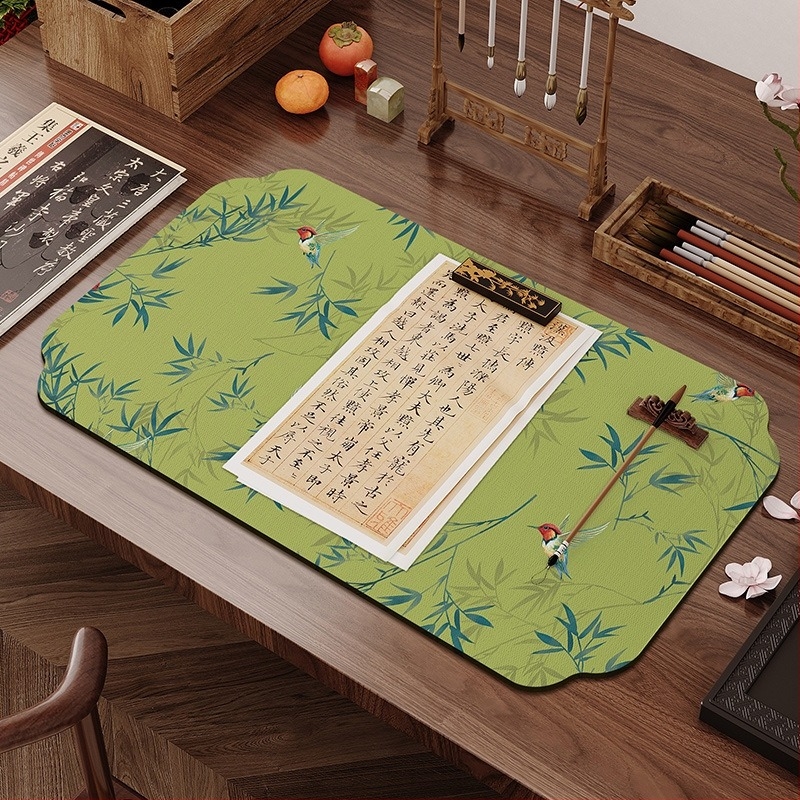 Nova kaligrafska podloga za stol u kineskom stilu s rastlinskim uzorkom