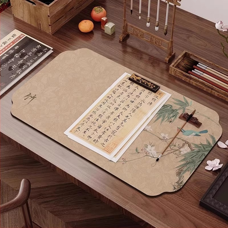 Nova kaligrafska podloga za stol u kineskom stilu s rastlinskim uzorkom