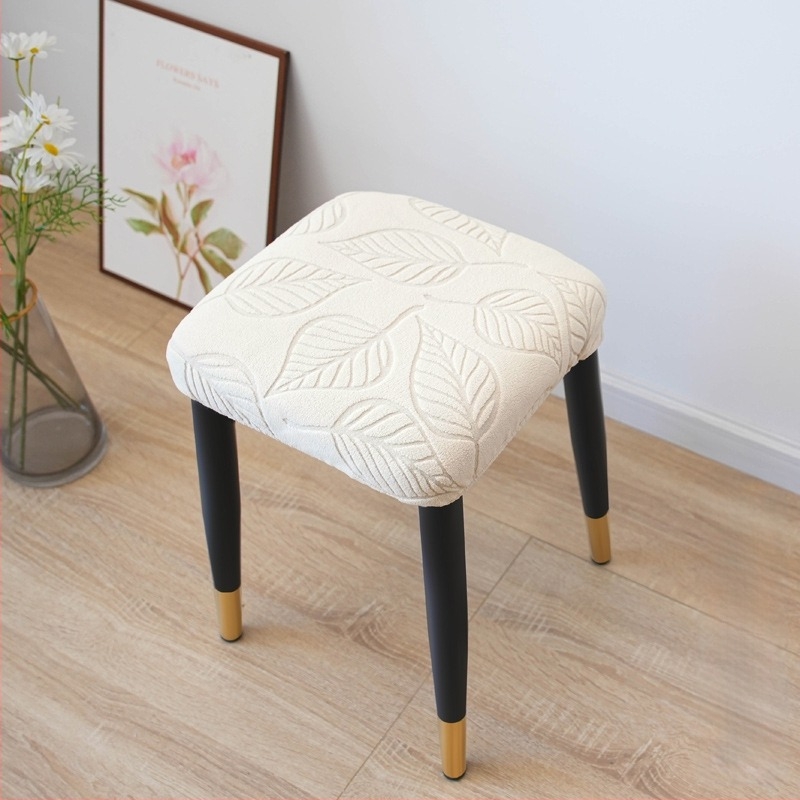 Kvadratna navlaka za stolicu, pamuk, mrežasti uzorak, jednostavan modern stil