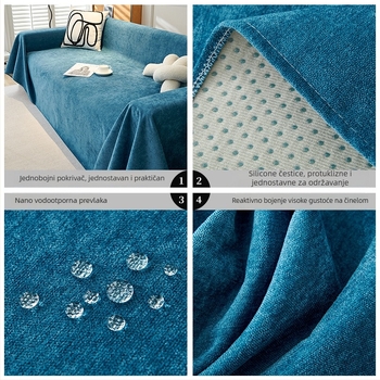 Chenille navlaka za kauč – marka Jinna dunyang, minimalistički stil, prilagodljivo