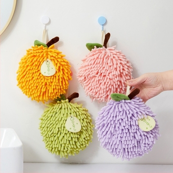 Chenille ručnik za ruke, kuhinjski, za vješanje, upijajući i brzo suši, 50–80 g