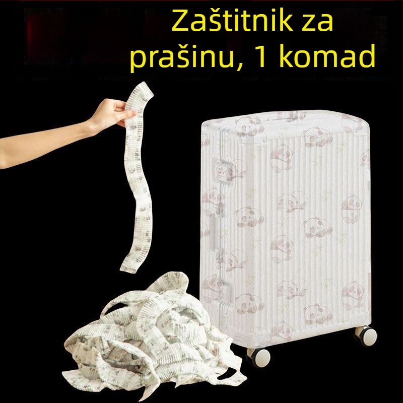 Navlaka za prtljagu protiv prašine, univerzalna, jednokratna, netkani materijal, vodootporna zaštita za putovanja