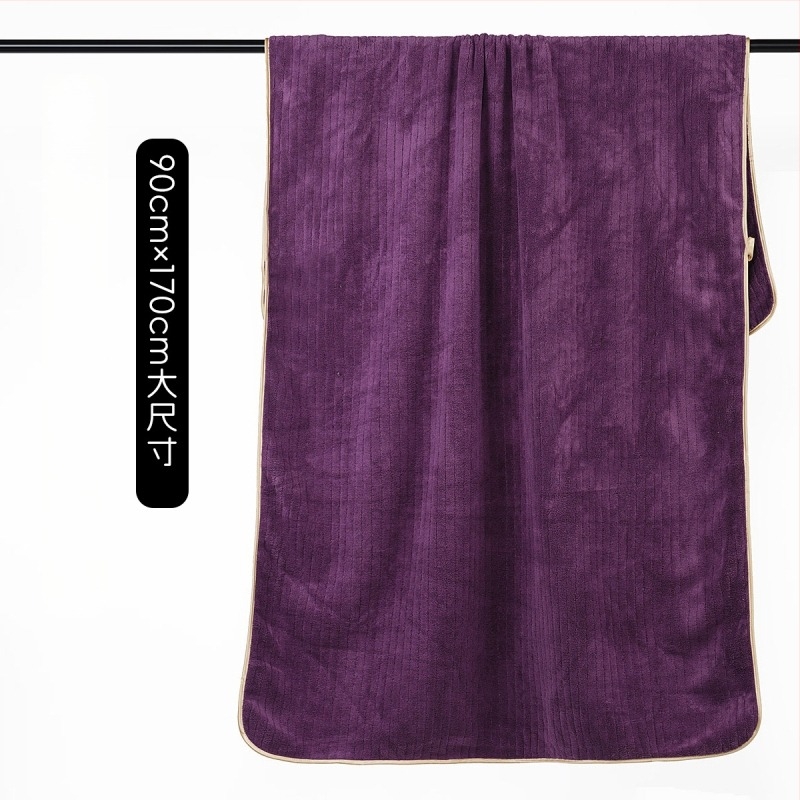 Koralni fleece ručnik za kupanje/plažu, težina 400–500 g, pređa 150d, šivanje i ravno tkanje, mogućnost prilagodbe