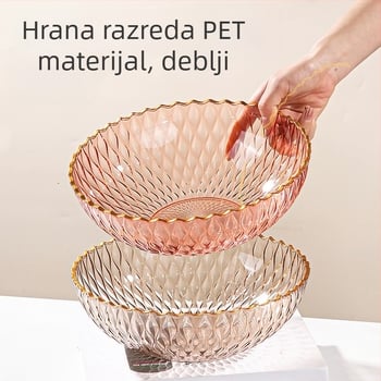 Staklena ploča za voće, Top beauty, suvremeni minimalistički stil, prvoklasna kvaliteta
