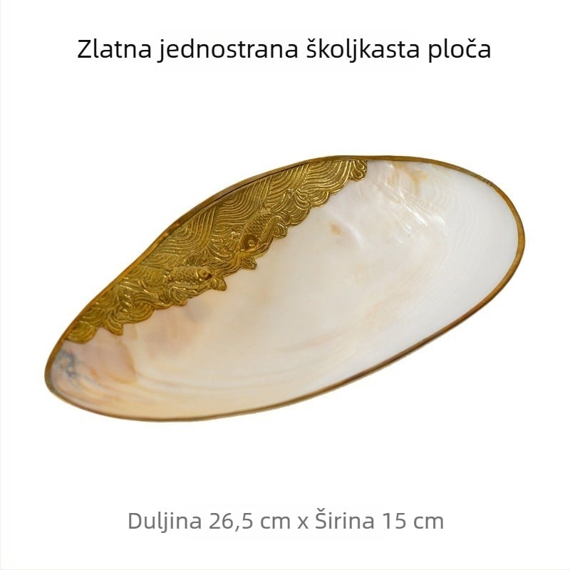 Duboka posuda za pohranu nakita i kozmetike, kostno porculan, nepravilnog oblika, površina od jednog komada, moderni minimalistički stil