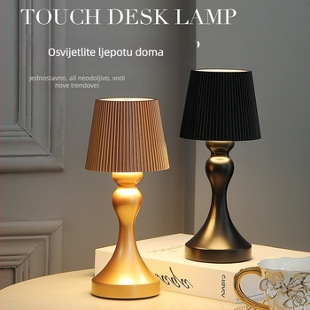 Stolna lampa Liyan HJA45, metalno kućište, moderni minimalistički stil, napon ≤36V