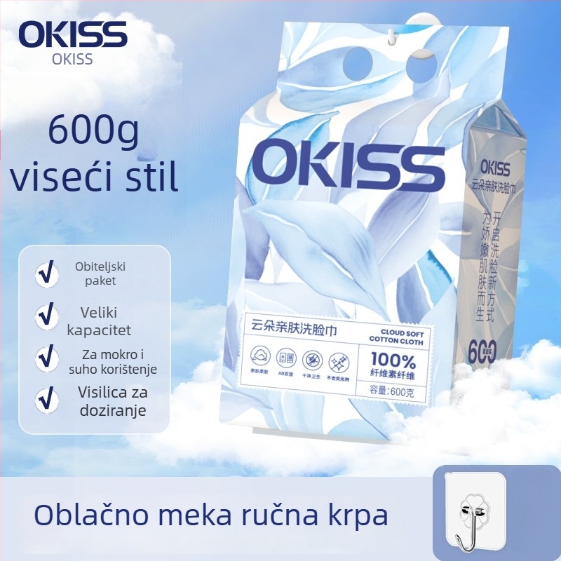 Ručnik za pranje lica, visi, zidno, kućni paket, biljna vlakna, tisak