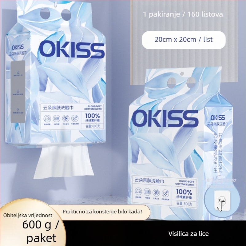 Ručnik za pranje lica, visi, zidno, kućni paket, biljna vlakna, tisak