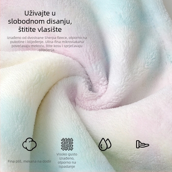 Suha kapica za kosu od velūra, 32 vlakna, težina 50–79 g