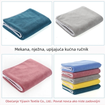 Sportski ručnik, superfinim vlaknom, ravna tkanina (plain weave), 420 g, upijanje 26–30 s, ispisani logotip, prilagodljiv