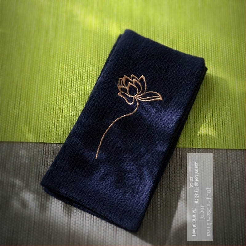 Čajna krpa - Materijal: svila cvjetova; Upijajuća, Bez logotipa, Univerzalni stil, Prvoklasna kvaliteta