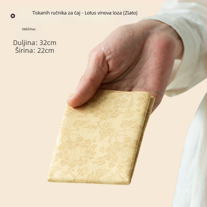 Čajna krpa • Velur od kože jelena • Brand: Sheng boyan • Novi kineski stil • Pušteno 2025