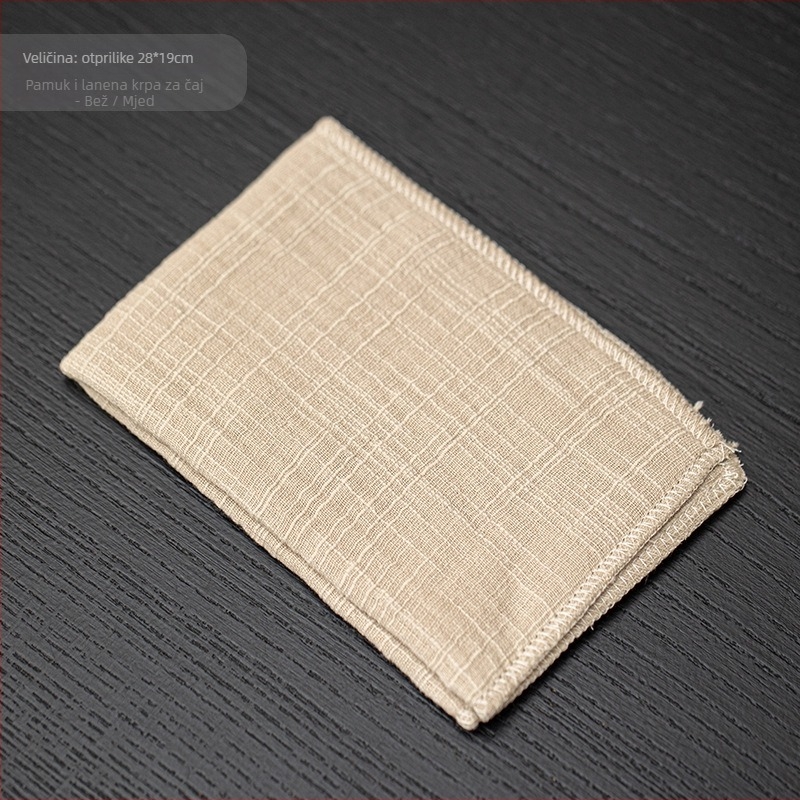 Mishantang pamuk-lanena krpa za čaj — Marka: Mishantang; Materijal: pamuk i lan; Stil: Novi kineski stil; Kategorija: krpa za čaj; Pušteno: 2025
