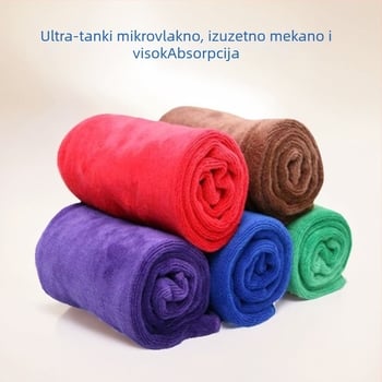 Krpa za čišćenje automobila od finih vlakana – deblja, iznimno mekana, visoko upijajuća, bez dlačica, otporna na izbljeđivanje