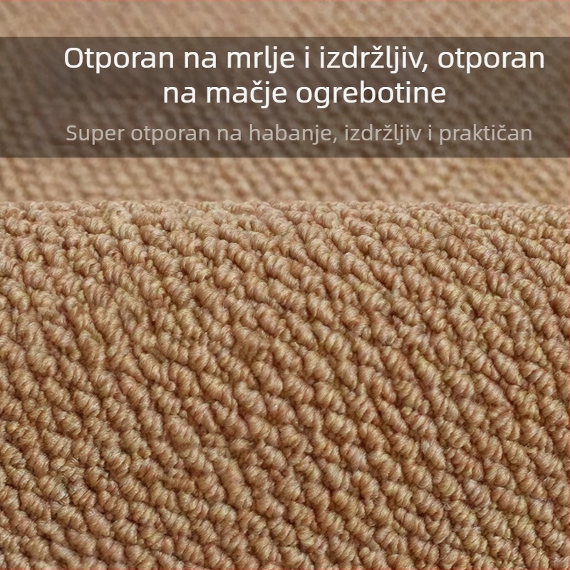 Otporan na grebanje mačaka, balkon tepih od umjetnog sisala, japanski minimalistički stil, za dnevni boravak i spavaću sobu, upija vodu, protuklizni podmetač za stopala, za sve sezone