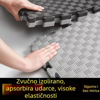 Patchwork podloga za pod, 1 m, za fitness, Taekwondo i borilačke vještine Sanda, s visokom elastičnošću