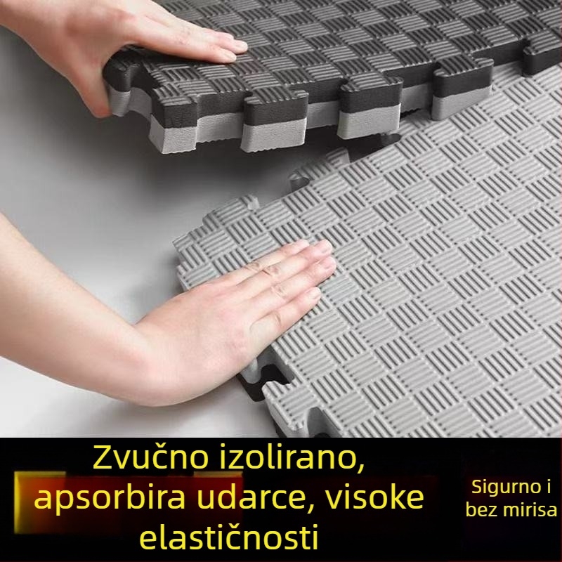 Patchwork podloga za pod, 1 m, za fitness, Taekwondo i borilačke vještine Sanda, s visokom elastičnošću