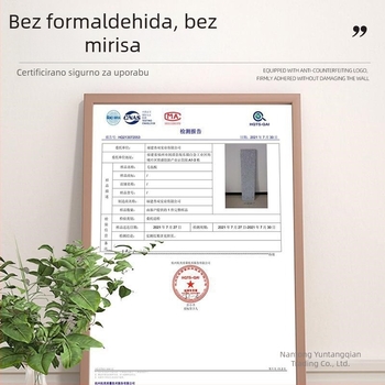 Zidna naljepnica protiv sudara za dječju sobu s drvenim uzorkom, set od 2 komada, mekani zaštitni rub oko kreveta, dekorativna filc ploča.