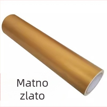 Mat zlatni samoljepljivi vinil za računalno rezanje slova