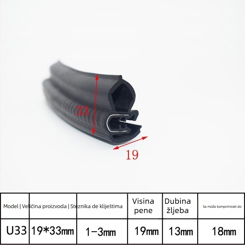 Mehanički brtveni trak od gume Xu Cheng XC-J0116, debljina 5, opći model